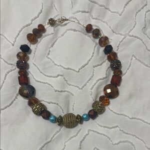 Elegant Multicolor Beaded Necklace